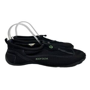 Body Glove Black Aqua Water Shoes With Drawstring Closure Men's Size 8